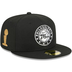 New Era - Philadelphia 76ers x Alpha Industries 59FIFTY Fitted Hat - Black