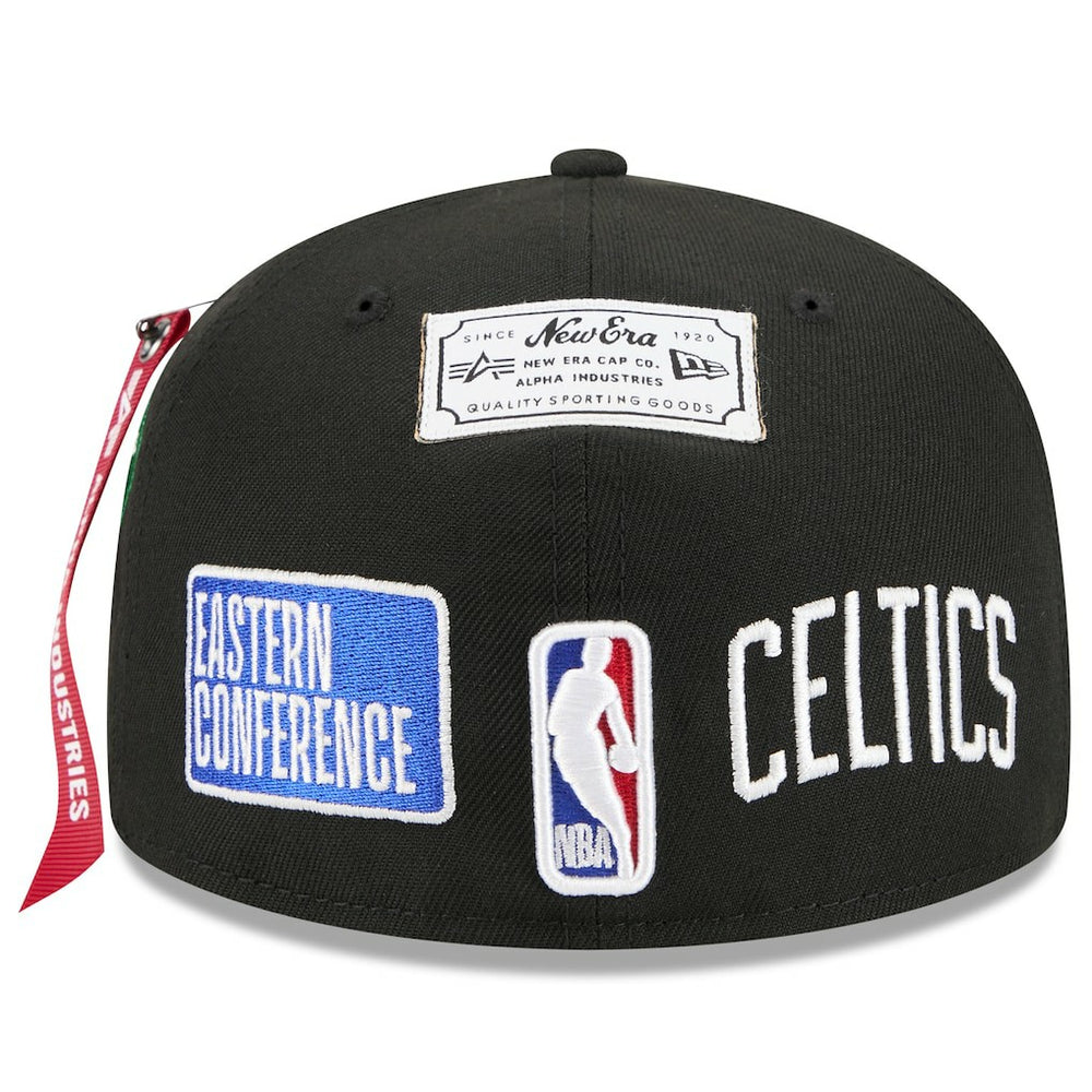 New Era - Boston Celtics x Alpha Industries 59FIFTY Fitted Hat - Black