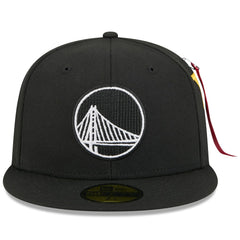New Era - Golden State Warriors x Alpha Industries 59FIFTY Fitted Hat - Black