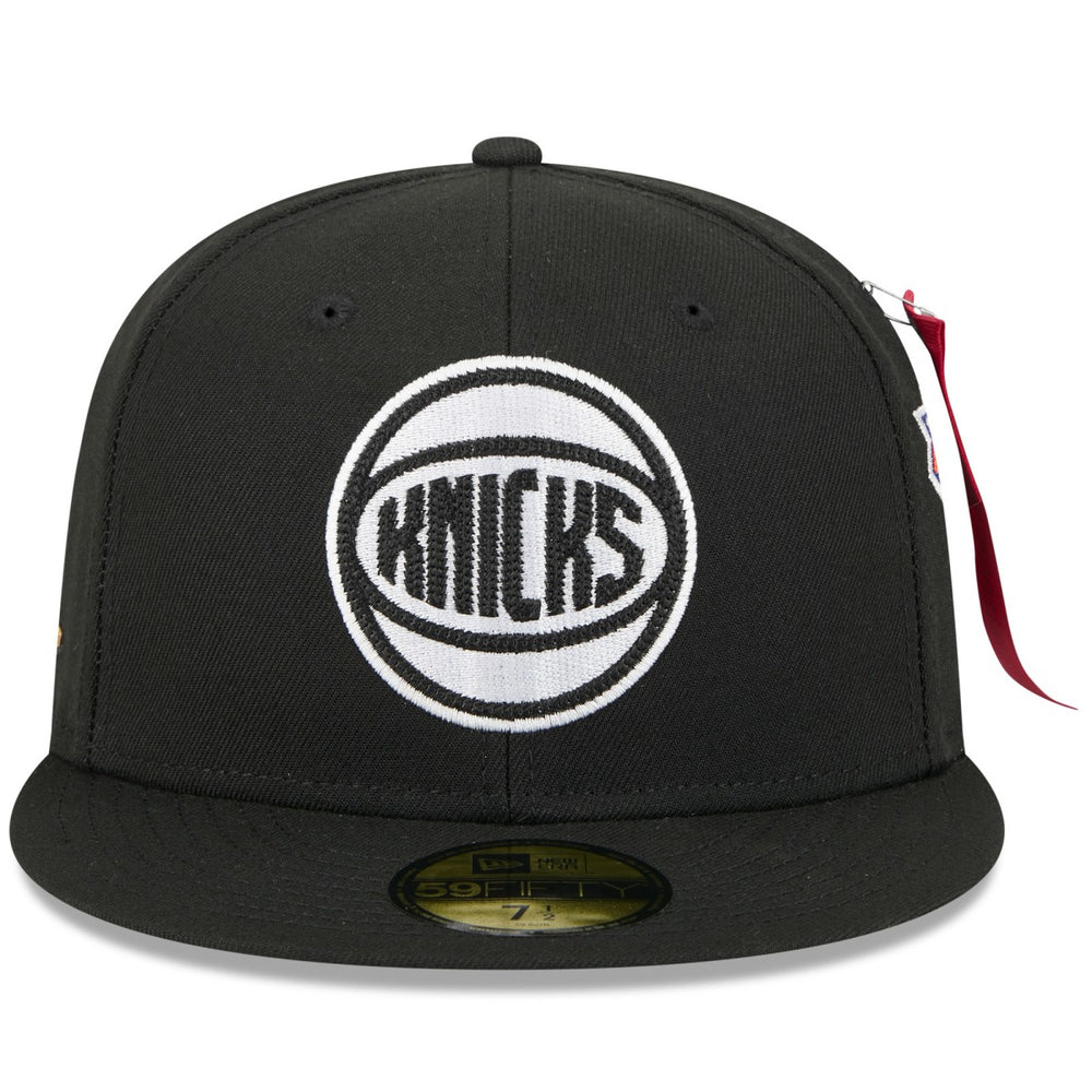 New Era - New York Knicks x Alpha Industries 59FIFTY Fitted Hat - Black