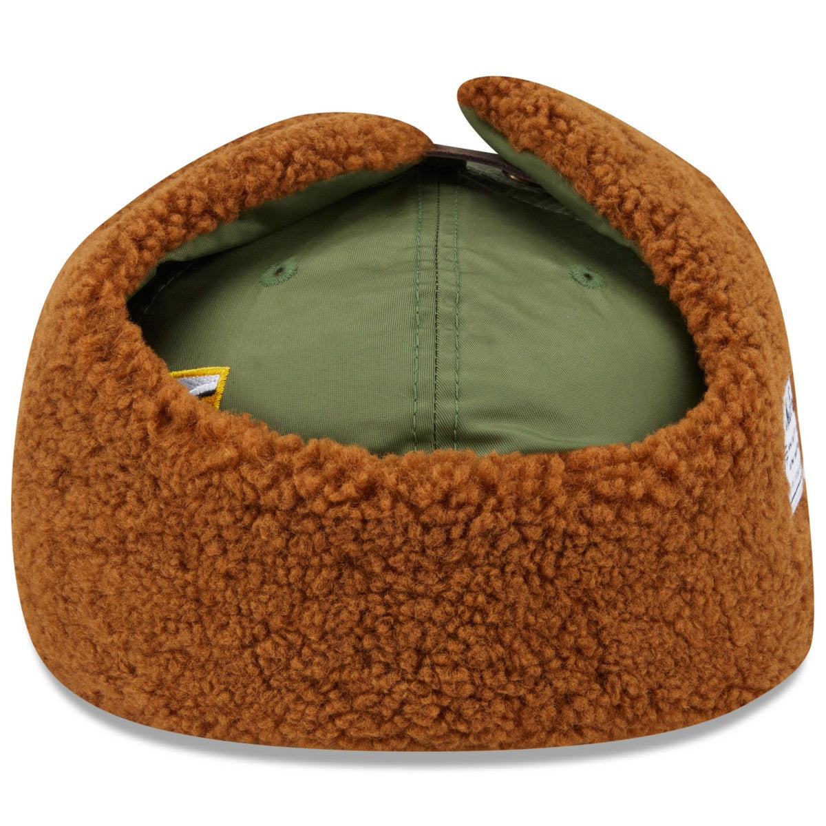 New Era - Los Angeles Lakers x Alpha Industries Dog Ear 59FIFTY Fitted Hat - Olive