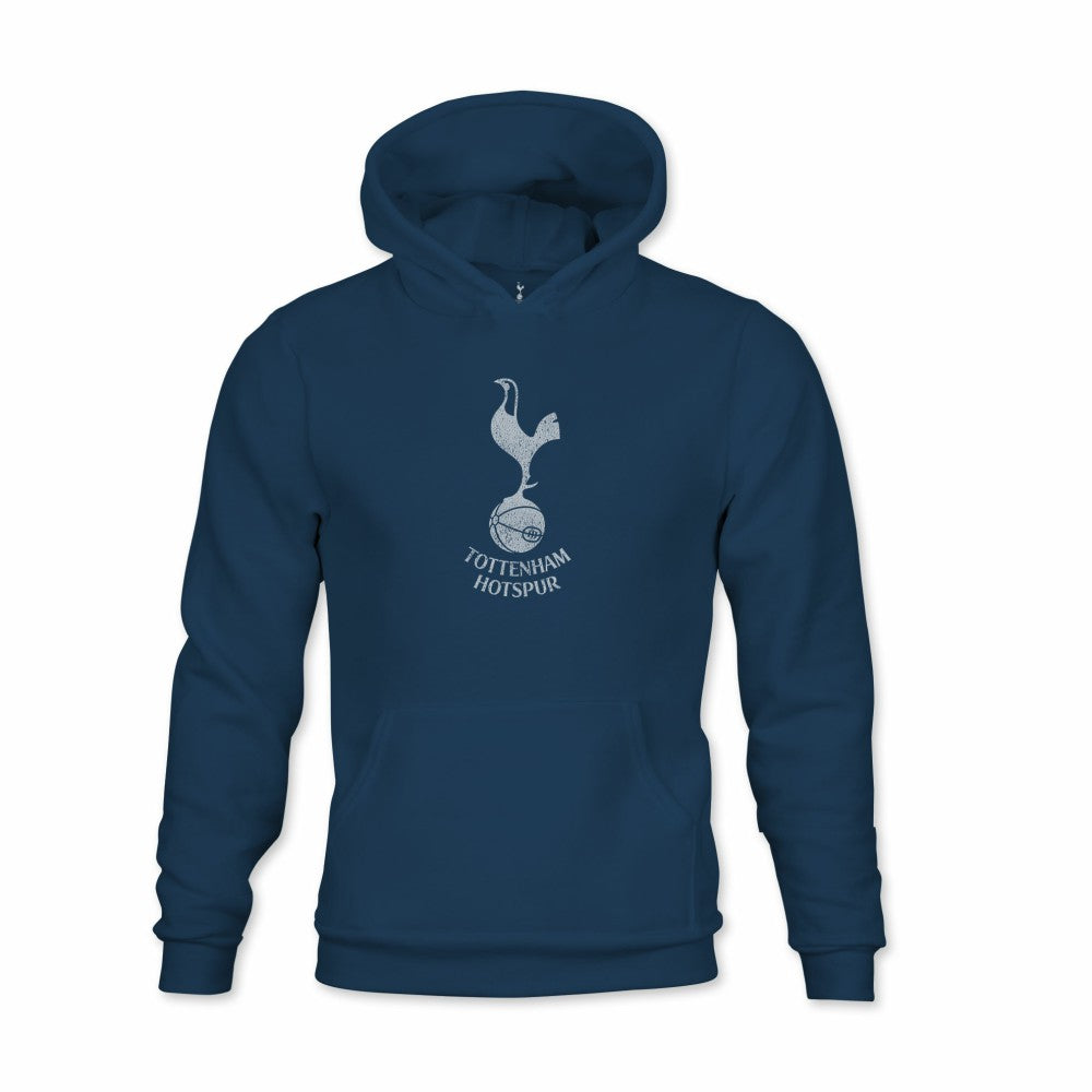 Tottenham Hotspur 1863FC Youth Mono Badge Fleece Pullover Hoodie - Blue