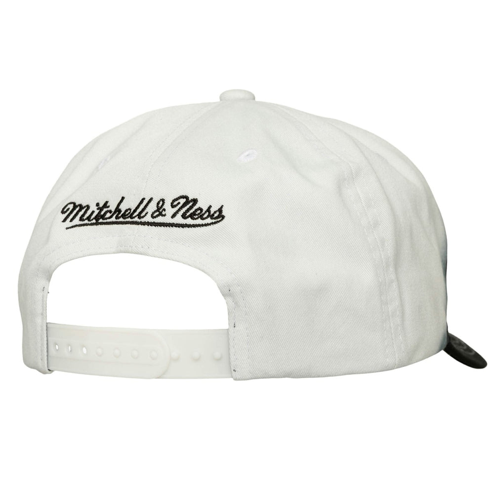 Mitchell & Ness - Miami Heat Dip Dye Pro Crown Adjustable Hat - Black/White