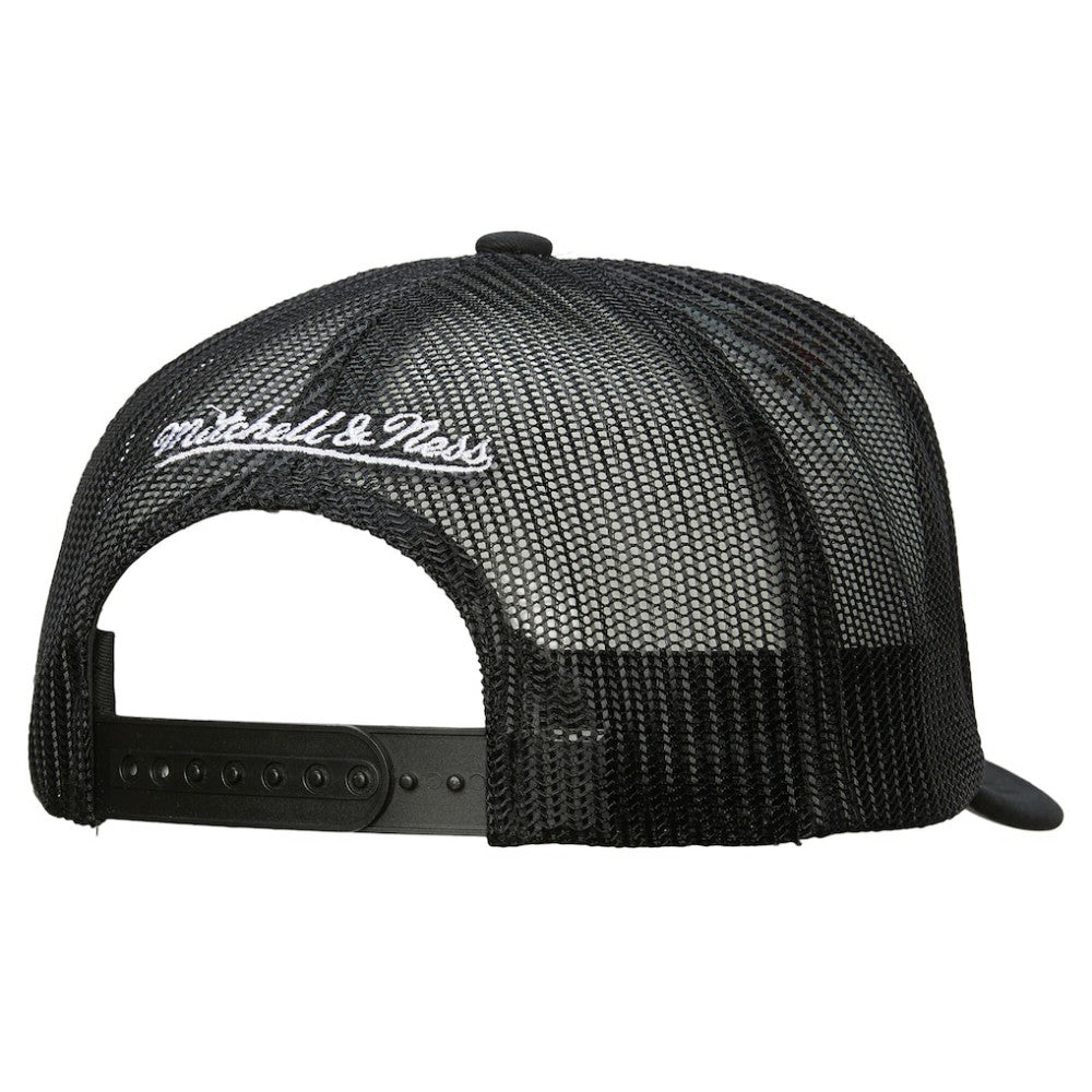 Philadelphia Flyers - Mitchell & Ness Gridlock Trucker Adjustable Hat White/Black