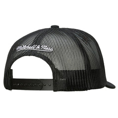 San Jose Sharks - Mitchell & Ness Gridlock Trucker Adjustable Hat White/Black