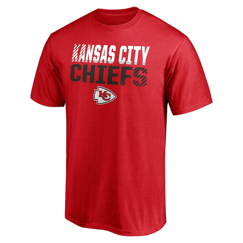 Kansas City Chiefs Stripes T-Shirt Red - NFL