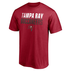 Tampa Bay Buccaneers Stripes T-Shirt Red - NFL