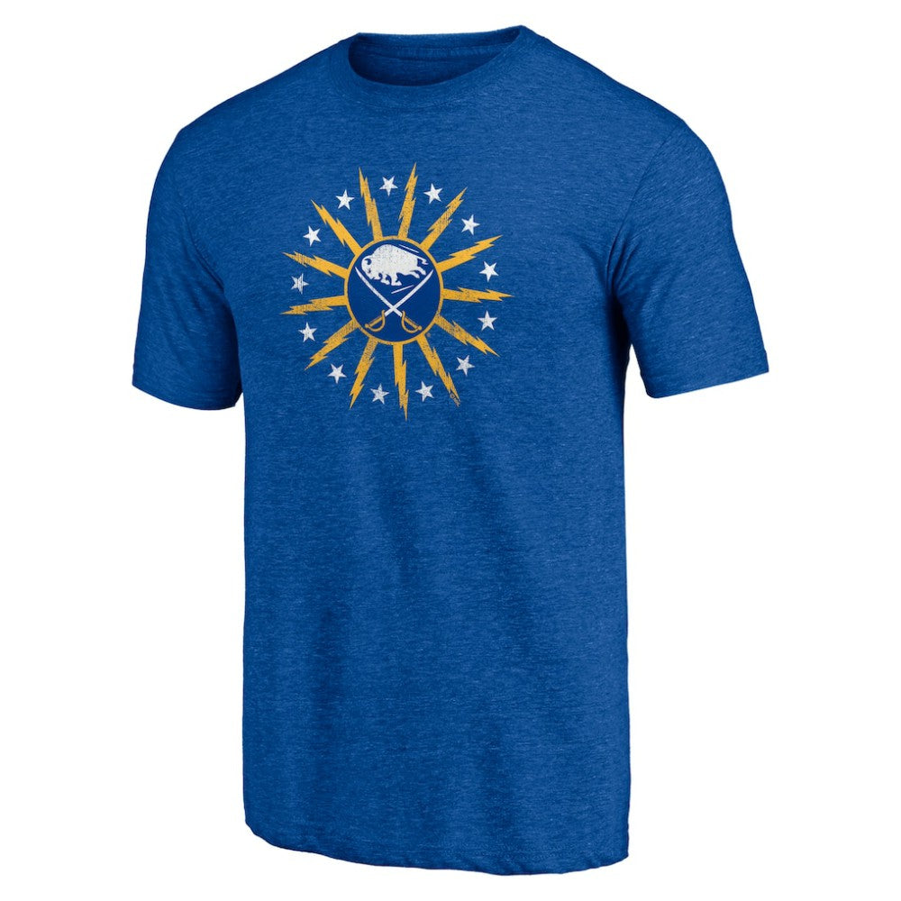 Buffalo Sabres - Shoot to Score Tri-Blend T-Shirt Royal