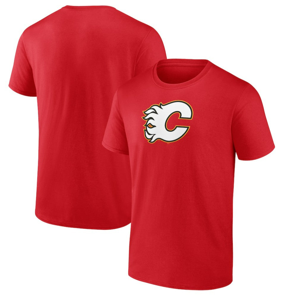 Calgary Flames - Primary Logo T-Shirt Red