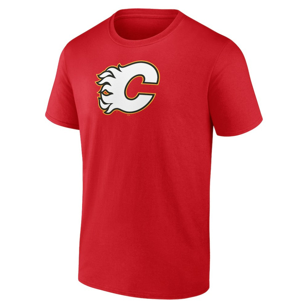 Calgary Flames - Primary Logo T-Shirt Red