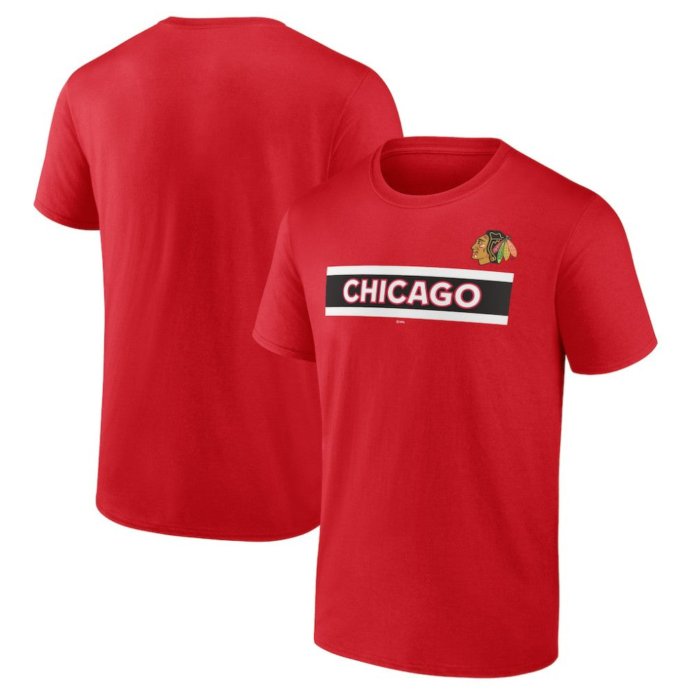 Chicago Blackhawks Jersey Inspired T-Shirt Red