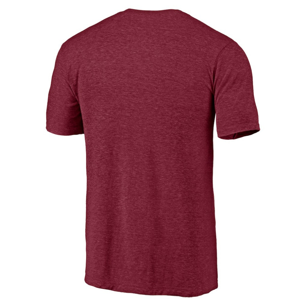 Colorado Avalanche - Shoot to Score Tri-Blend T-Shirt Burgundy