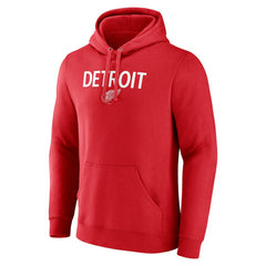 Detroit Red Wings - Primary Logo Pullover Hoodie Red