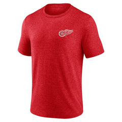 Detroit Red Wings - Earnest Will Tri-Blend T-Shirt Red