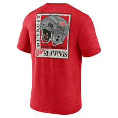 Detroit Red Wings - Earnest Will Tri-Blend T-Shirt Red