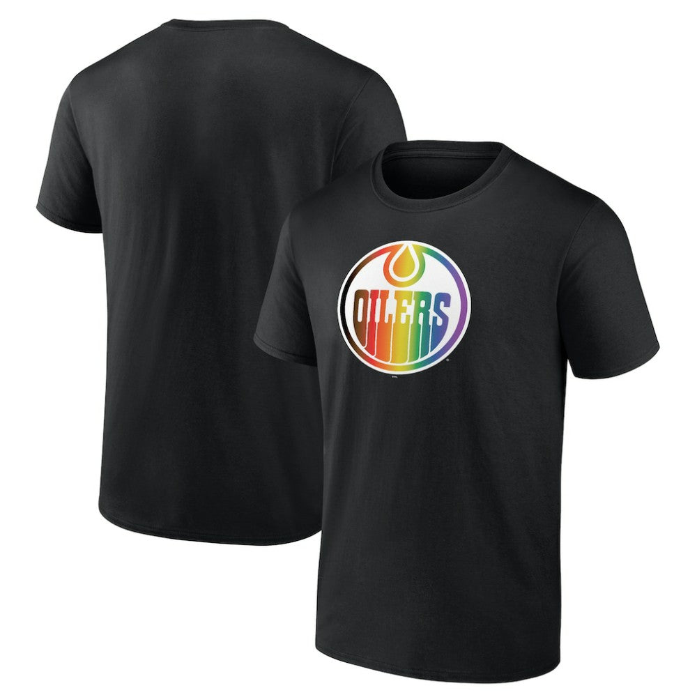 Edmonton Oilers - Oilers Pride T-Shirt Black