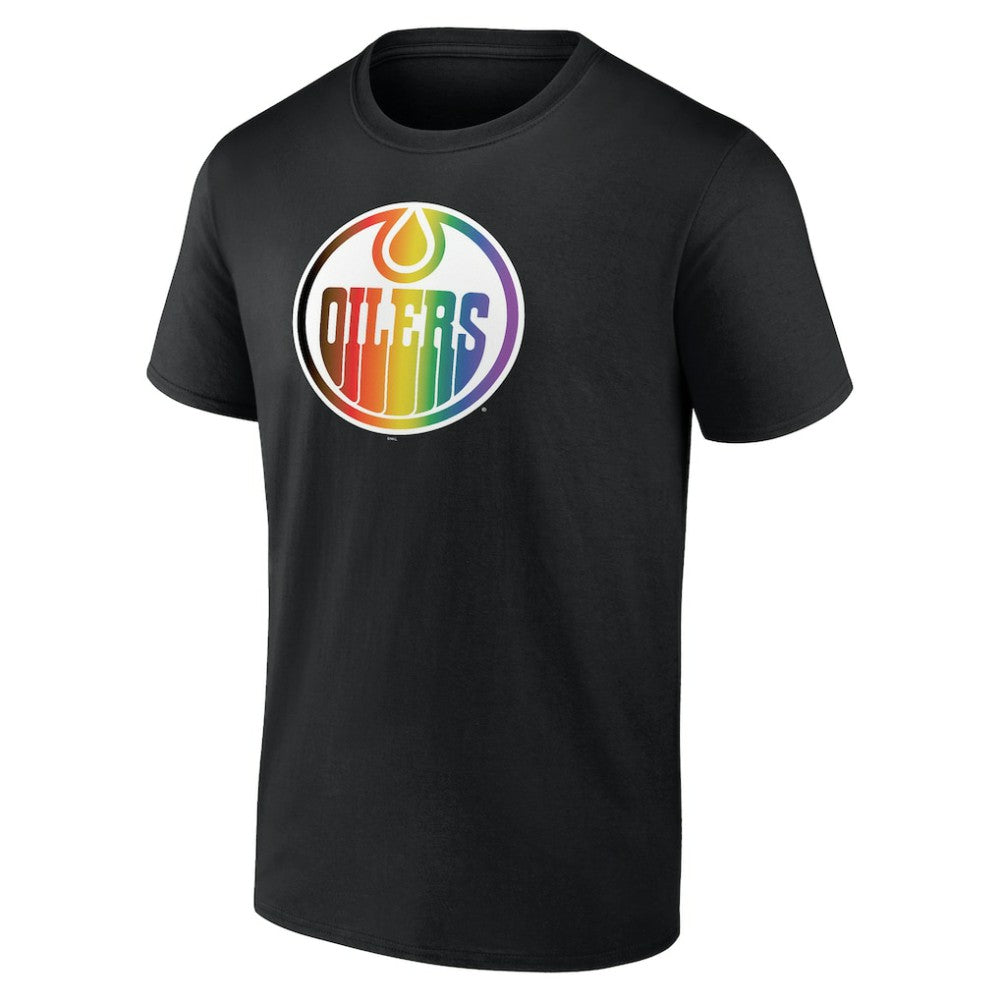 Edmonton Oilers - Oilers Pride T-Shirt Black