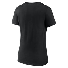 Edmonton Oilers - Women's Team Pride V-Neck T-Shirt Black