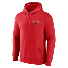 Florida Panthers - Team Lockup Pullover Hoodie Red