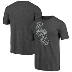 Los Angeles Kings - Shoot to Score Tri-Blend T-Shirt Charcoal