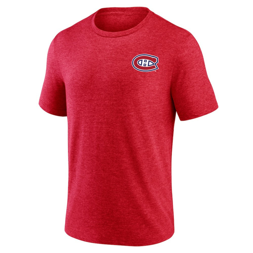 Montreal Canadiens - Territorial Tri-Blend T-Shirt Red