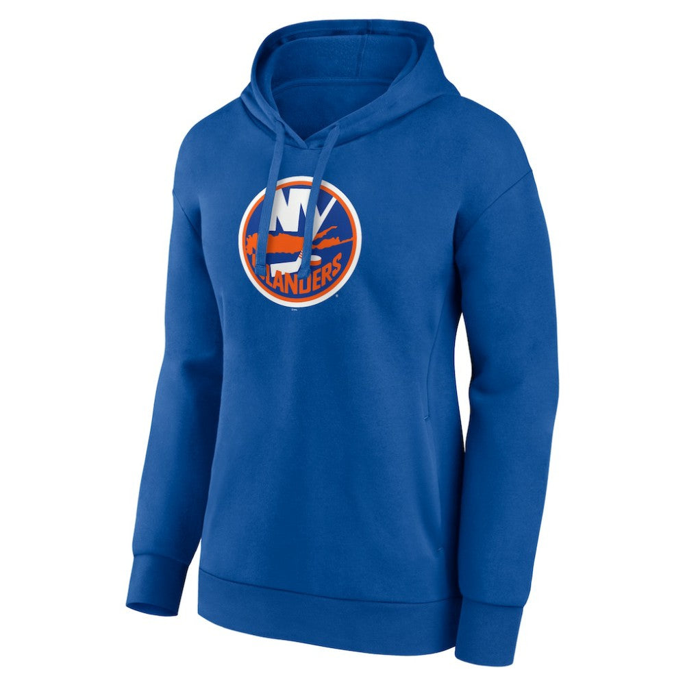 New York Islanders - Women's Primary Logo Pullover Hoodie Royal
