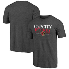 Ottawa Senators - Shoot to Score Tri-Blend T-Shirt Charcoal