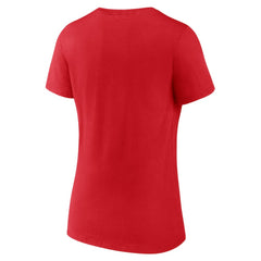 Toronto Maple Leafs - Women's Canada Day V-Neck T-Shirt Red
