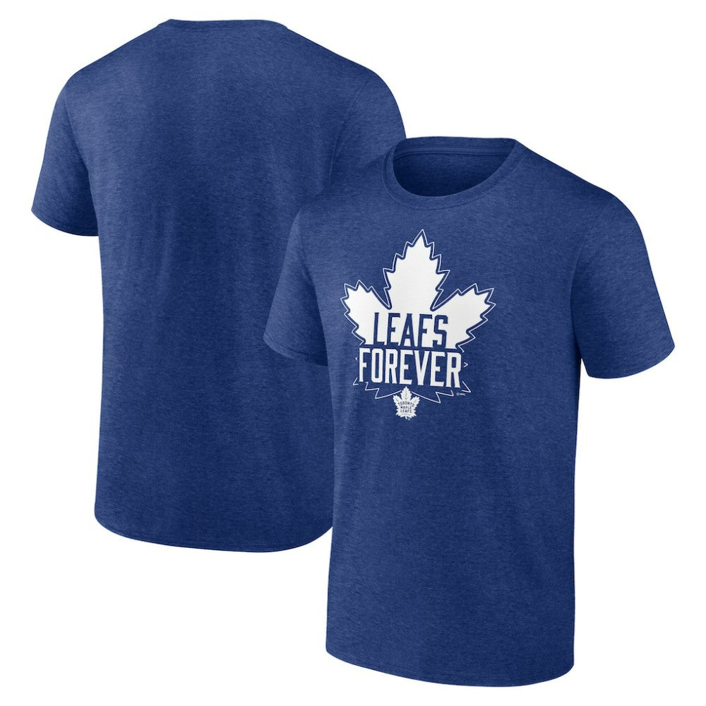 Toronto Maple Leafs - Shout Out Tri-Blend T-Shirt Blue