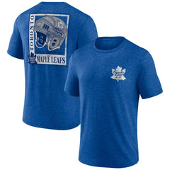 Toronto Maple Leafs - Earnest Will Tri-Blend T-Shirt Blue