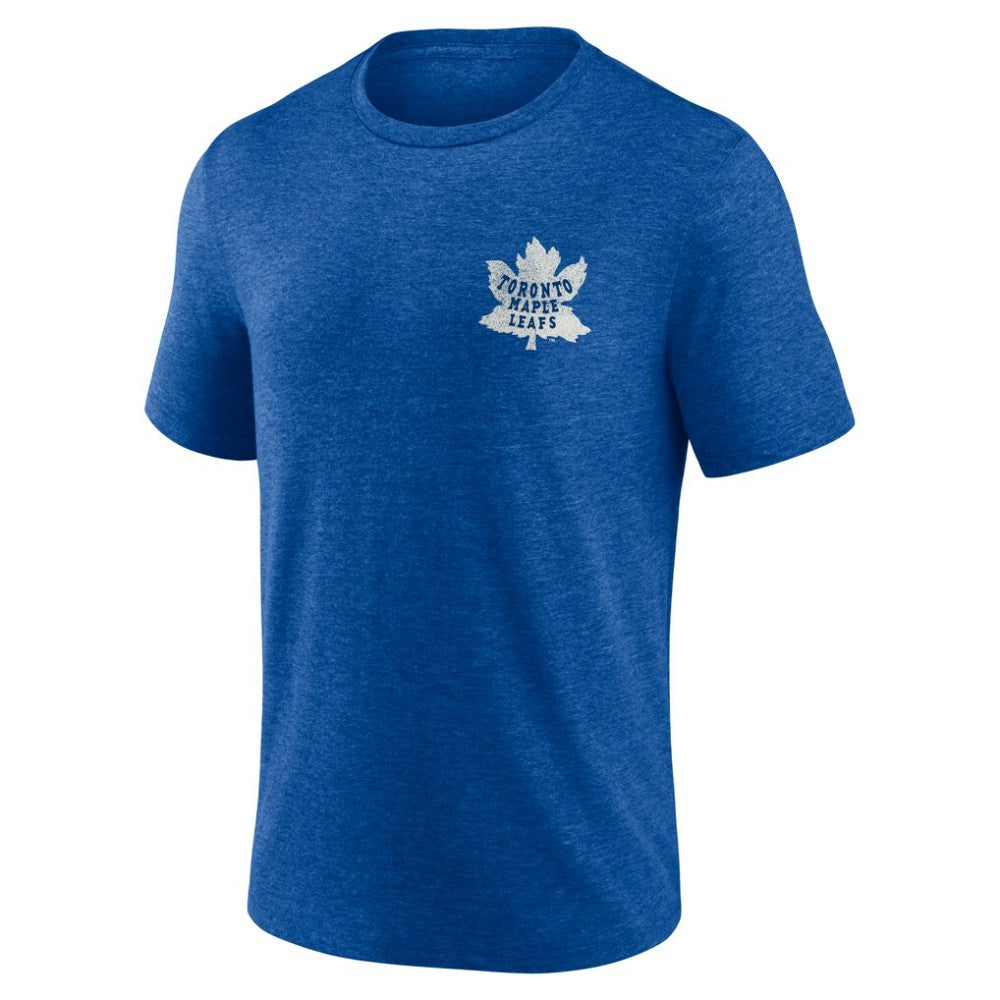 Toronto Maple Leafs - Earnest Will Tri-Blend T-Shirt Blue