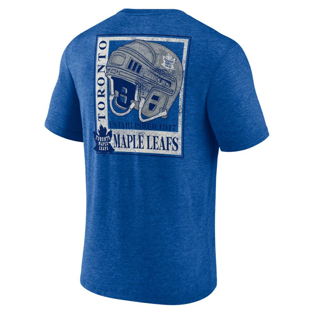 Toronto Maple Leafs - Earnest Will Tri-Blend T-Shirt Blue