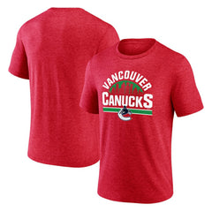 Vancouver Canucks - Represent Tri-Blend T-Shirt Red
