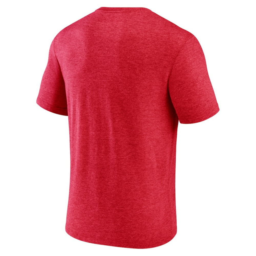 Vancouver Canucks - Represent Tri-Blend T-Shirt Red