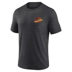 Vancouver Canucks - Earnest Will Tri-Blend T-Shirt Charcoal