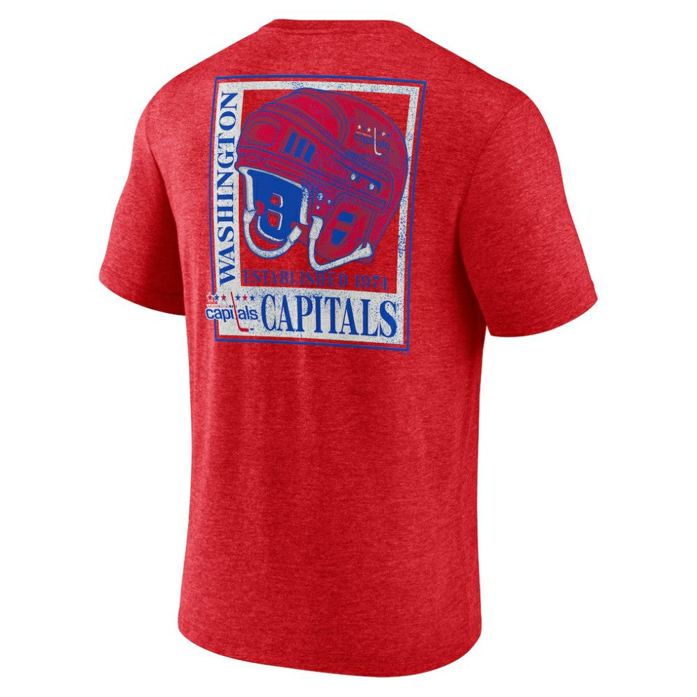 Washington Capitals Earnest Will Tri-Blend T-Shirt Red