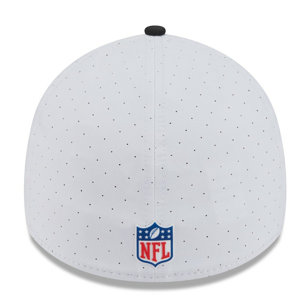 Atlanta Falcons New Era 2025 NFL Training Camp 39THIRTY Flex Hat White/Black - NFL