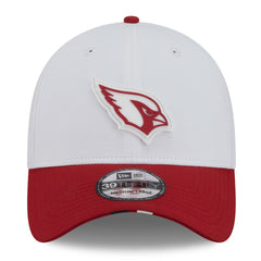 Arizona Cardinals New Era 2025 NFL Training Camp 39THIRTY Flex Hat White/Cardinal - NFL