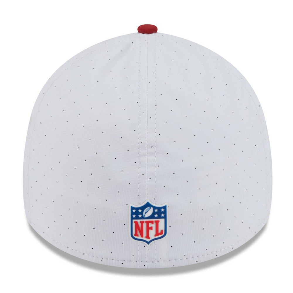 Arizona Cardinals New Era 2025 NFL Training Camp 39THIRTY Flex Hat White/Cardinal - NFL