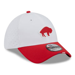 Buffalo Bills New Era 2025 NFL Training Camp Throwback Logo 39THIRTY Flex Hat White/Red - NFL