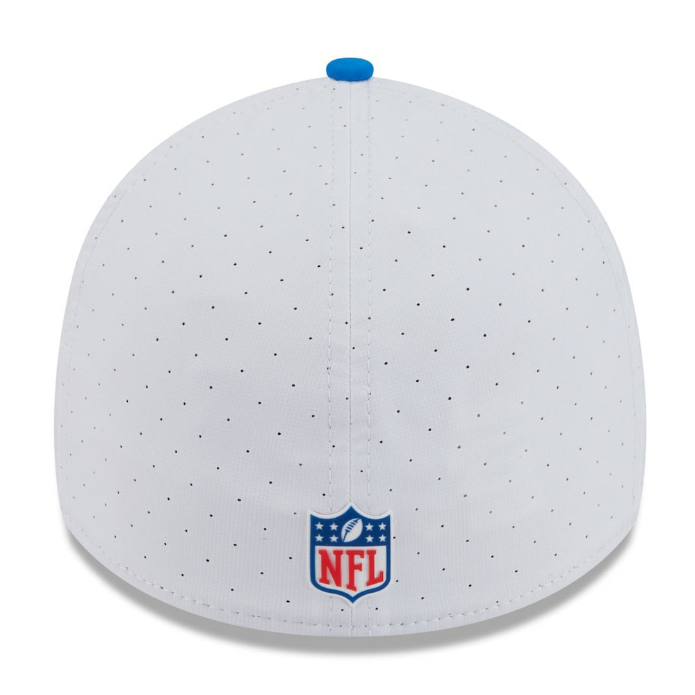 Detroit Lions New Era 2025 NFL Training Camp 39THIRTY Flex Hat White/Blue - NFL