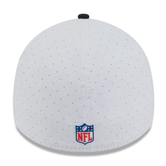 Houston Texans New Era 2025 NFL Training Camp 39THIRTY Flex Hat White/Navy - NFL