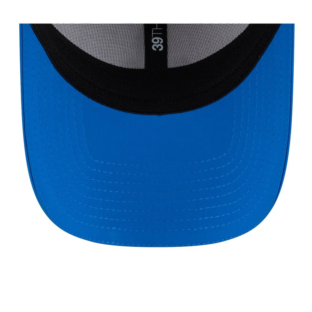 Detroit Lions New Era 2025 NFL Training Camp Throwback Logo 39THIRTY Flex Hat White/Blue - NFL
