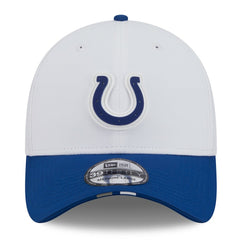 Indianapolis Colts New Era 2025 NFL Training Camp 39THIRTY Flex Hat White/Royal - NFL