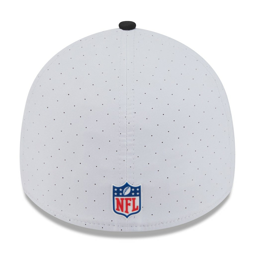 New Orleans Saints New Era 2025 NFL Training Camp 39THIRTY Flex Hat White/Black - NFL