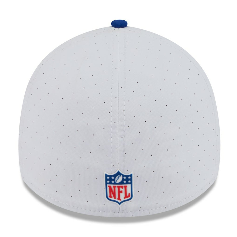 New York Giants New Era 2025 NFL Training Camp 39THIRTY Flex Hat White/Royal - NFL