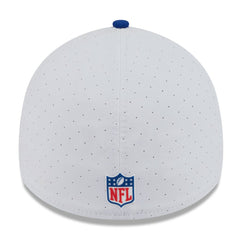 New York Giants New Era 2025 NFL Training Camp 39THIRTY Flex Hat White/Royal - NFL