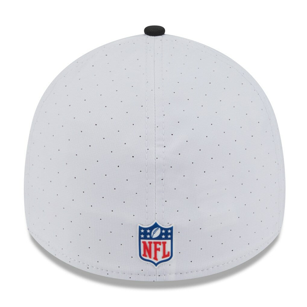 Jacksonville Jaguars New Era 2025 NFL Training Camp 39THIRTY Flex Hat White/Black - NFL