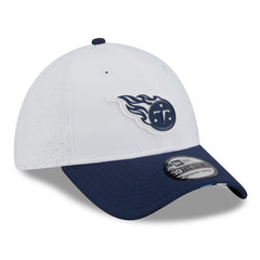Tennessee Titans New Era 2025 NFL Training Camp 39THIRTY Flex Hat White/Navy - NFL