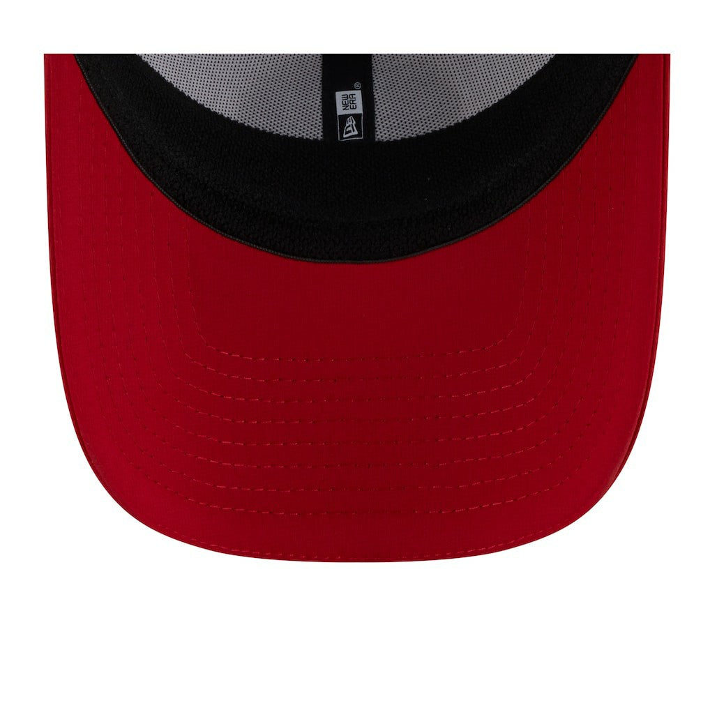 San Francisco 49ers New Era 2025 NFL Training Camp 39THIRTY Flex Hat White/Scarlet - NFL
